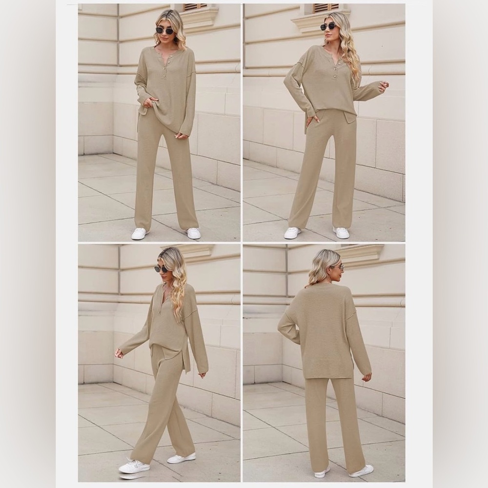 Beige Women's matching set